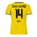 Borussia Dortmund Maximilian Beier #14 Hemma matchtröja Dam 2026-27 Kortärmad Billigt Borussia Dortmund Maximilian Beier #14 Hemma matchtröja Dam 2026-27 Kortärmad Billigt